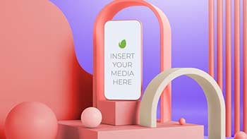 3D Modern and Clean Mobile Promo-38847967