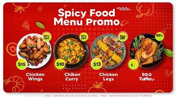 Spicy Food Menu Promo-38869462