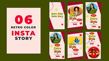 Colourful Retro Style Instagram Story-38882062