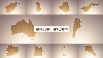 World Countries Logo Titles V1-38908853