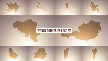 World Countries Logo Titles V2-38944039