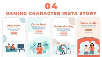 Online Gaming Zone Instagram Story-38985205