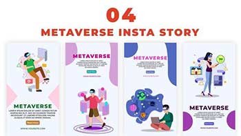 3D Metaverse Instagram Story-38986283