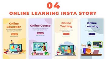 Learning Online Course Instagram Story-38986298