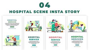Hospital Services Scene Instagram Story-39026949