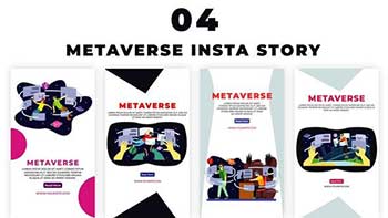 VR Metaverse Instagram Story-39027283