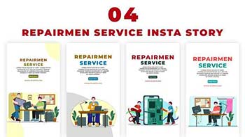 Repairing Service Instagram Story Pack-39028488