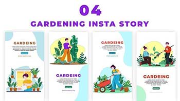 Home Gardening Instagram Story Pack-39029675