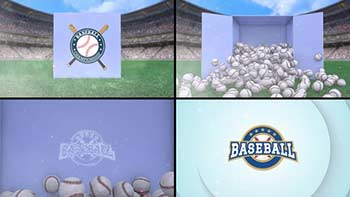 Baseball Logo Reveal 4-39026857
