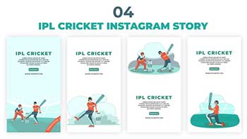 IPL Cricket Instagram Story Pack-39044217