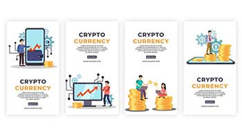 Cryptocurrency Instagram Story-39044621