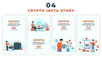 Crypto Animation Instagram Story Template-39044640