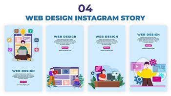 Web Design Instagram Story Pack-39044851