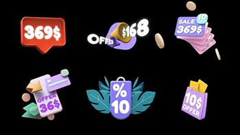 3D Price Tags Pack-39044974