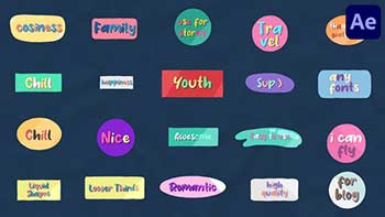 Liquid Shapes Lower Thirds for After Effects-39045072