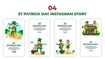 St Patrick Day Instagram Story Template-39045627