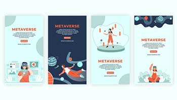 Metaverse Technology Instagram Story-39061646