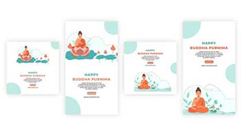 Happy Buddha Purnima Instagram Story Pack-39062731