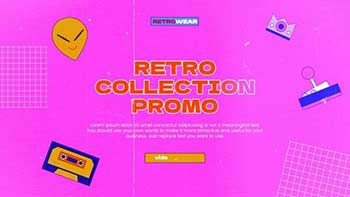 Retro Style Fashion Promo-39080535