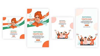 National Youth Day Instagram Story Template-39083367