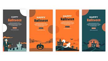 Happy Halloween Day Instagram Story Template-39097511