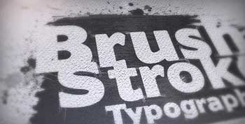 Brush Stroke Typography-9184479