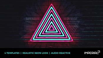 پروژه افترافکت Neon Music-14446438