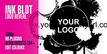 پروژه افترافکت Ink Blot Logo-3129598