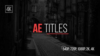 پروژه افترافکت AE Titles-15131143