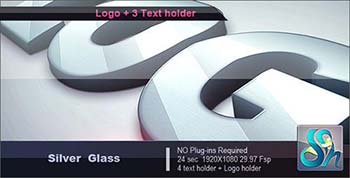پروژه افترافکت Silver Glass-2034598