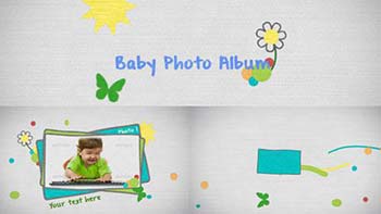 پروژه افترافکت Baby Photo-4036369