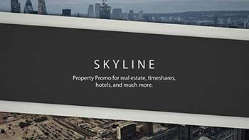پروژه افترافکت Skyline-22