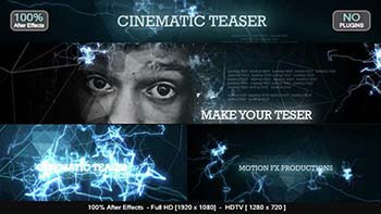 پروژه افترافکت Cinematic Teaser-14593581