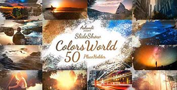پروژه افترافکت Colors World Ink-13961755