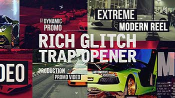 پروژه افترافکت Rich Glitch Trap-15554135