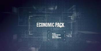 پروژه افترافکت Economic Pack-14668139