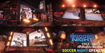  پروژه افترافکت Soccer Night-8686953