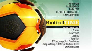 پروژه افترافکت Football-12056858