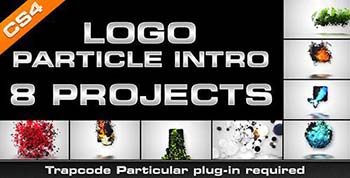 پروژه افترافکت Logo Particle Intro-3254938