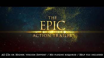 افترافکت The Epic Action Trailer-16100886