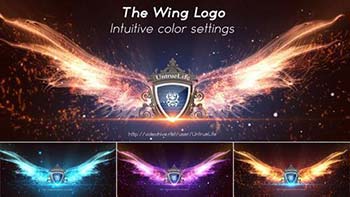 پروژه افترافکت The Wing Logo-13180921