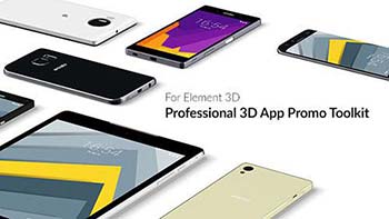 پروژه افترافکت 3D App Promo-15852376