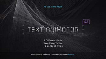 پروژه افترافکت Text Animator-16716059