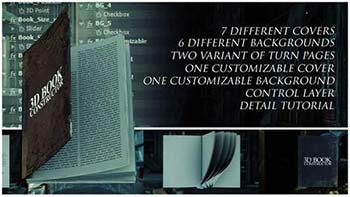  پروژه افترافکت 3D Book Constructor-15076094