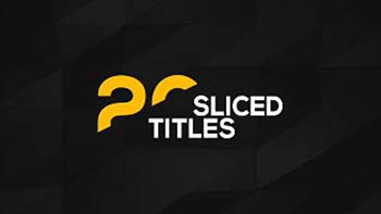 پروژه افترافکت Sliced Titles Pack-16917604