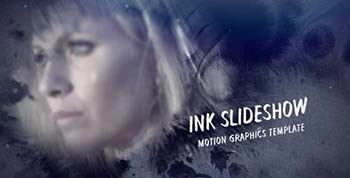 پروژه افترافکت Ink Slideshow-17306110