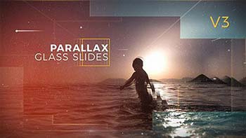 پروژه افترافکت Parallax Glass-17417847