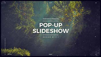 افترافکت Pop-Up Slideshow-16669056