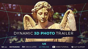 پروژه افترافکت Dynamic 3D Photo Trailer-17798000