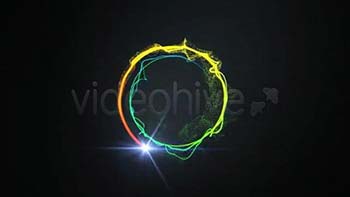 افترافکت Shiny Circle Logo-294611